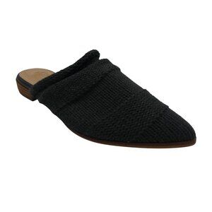 Mi.iM Fali Gray Sweater Knit Low Heel Pointed Toe Mules Womens 8.5